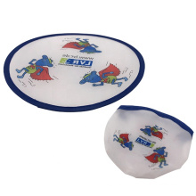 Sublimation Foldable Hand Fan Promotion Flying Disc With Pouch